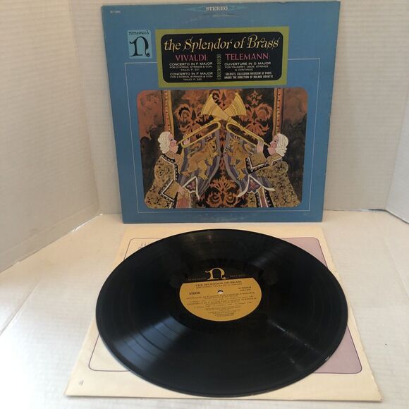 Vivaldi Concerto In F Major Telemann Concerto In D Major Vinyl LP Nonesuch - Picture 4 of 4